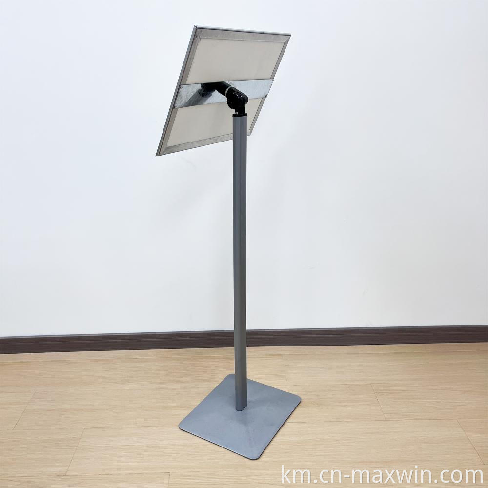 ការបង្ហាញការផ្សាយពាណិជ្ជកម្មផ្ទាល់ខ្លួនឈរ Custom Advertise Display Stand